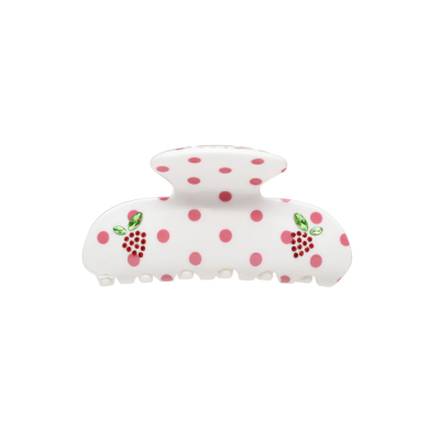 Крабик для Волосся "Coconut Berry Dot" Emi Jay Sweetheart Clip In Coconut Berry Dot
